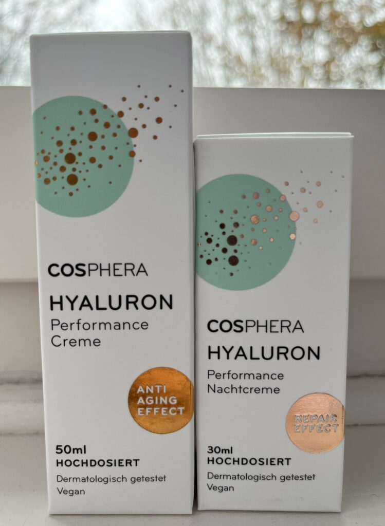 COSPHERA Hyaluron Performance Creme und Nachtcreme