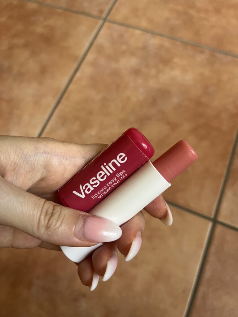 Vaseline lip care rosy lips_Ansicht ohne Deckel