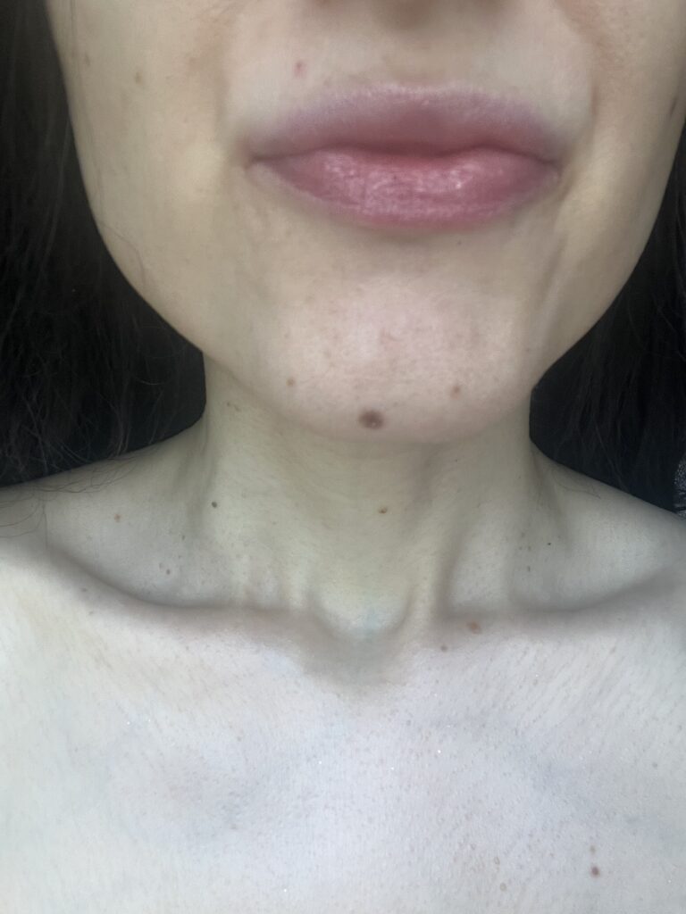 Vaseline lip care rosy lips_Auf den Lippen